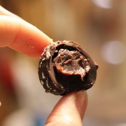 Tuck's Candy Factory - Tiramisu flavored dark and mint flavored dark are impressive!  I like this more than Godiva.