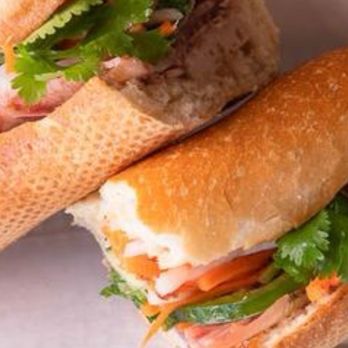 Pho Mama - To-go combination sandwich with everything inside - Vietnamese Near Me - Fremont, California