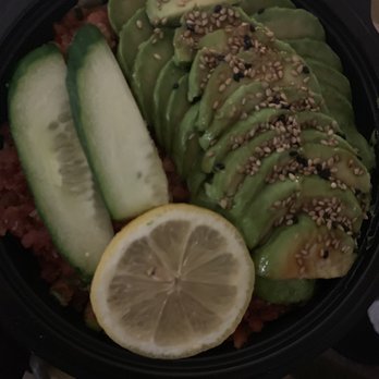 Yogis Grill - Spicy Tuna Bowl with extra avocado - Sushi Bars Near Me - Yuma, Arizona Yogis Grill - Spicy Tuna Bowl with extra avocado - Sushi Bars Near Me - Yuma, Arizona