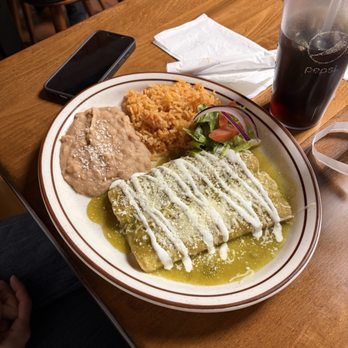 La Morenita - enchiladas with green sauce - Mexican Near Me - Hemet, California La Morenita - enchiladas with green sauce - Mexican Near Me - Hemet, California