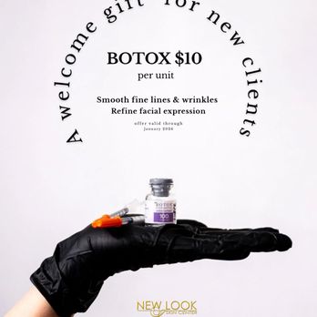 New Look Skin Center - New clients enjoy Botox $10 per unit ONLY
offer ends January 31st 2026 - Skin Care Near Me - Encino, California New Look Skin Center - New clients enjoy Botox $10 per unit ONLY
offer ends January 31st 2026 - Skin Care Near Me - Encino, California