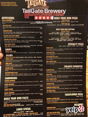 Menu photo 8 TailGate Brewery Nashville, TN Menu photo 8 TailGate Brewery Nashville, TN