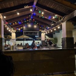 Boar Cross'n - Outside patio vibes