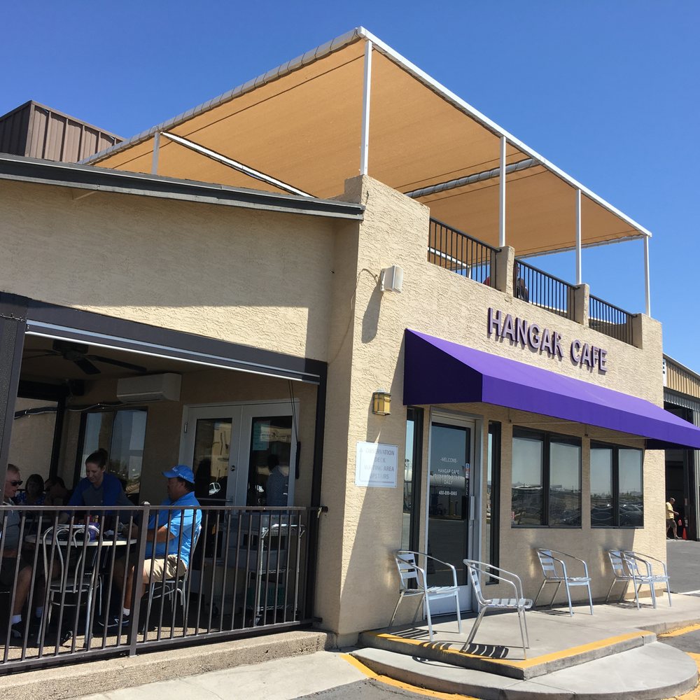 Hangar Cafe - Outisde of the cafe - Cafes Near Me - Chandler, Arizona Hangar Cafe - Outisde of the cafe - Cafes Near Me - Chandler, Arizona