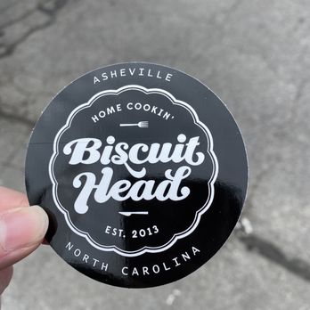 Biscuit Head - Sticker - Cafes Near Me - Asheville, North Carolina Biscuit Head - Sticker - Cafes Near Me - Asheville, North Carolina