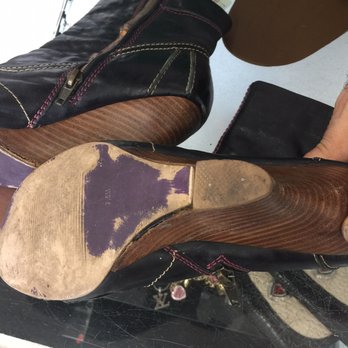 Benton Shoe Repair - Before repairs - Shoe Repair Near Me - Simi Valley, California