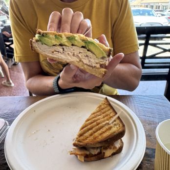 Kirari West Bake Shop - Avocado and turkey panini. Good amount of turkey and avocado! - Bakeries Near Me - Redondo Beach, California Kirari West Bake Shop - Avocado and turkey panini. Good amount of turkey and avocado! - Bakeries Near Me - Redondo Beach, California