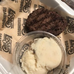 Chopped steak & potatoes Chopped steak & potatoes