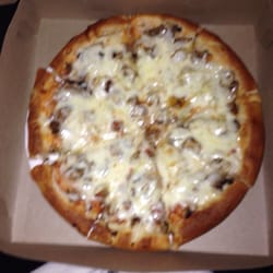 Morrisville House of Pizza - Small sausage onion mushroom.