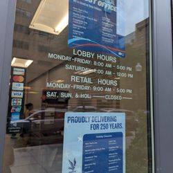 US Post Office - Hours