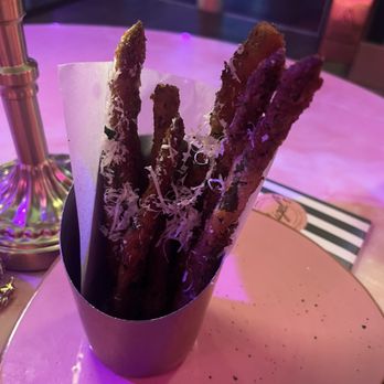 Nigel's Waterfront Restaurant - Asparagus, french fries! Delicious - Bars Near Me - Long Beach, California