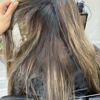 Trendy Salon & Spa - Before my highlight touch up. - Hair Salons Near Me - Fullerton, California Trendy Salon & Spa - Before my highlight touch up. - Hair Salons Near Me - Fullerton, California