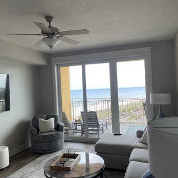 Panhandle Getaways - The view walking in - Vacation Rentals Near Me - Panama City Beach, Florida Panhandle Getaways - The view walking in - Vacation Rentals Near Me - Panama City Beach, Florida