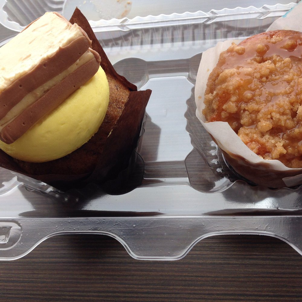 Boardwalk Cupcakes - Velvet Elvis (very interesting)and Caramel Apple (like a mini apple pie) - Desserts Near Me - Atlantic City, New Jersey Boardwalk Cupcakes - Velvet Elvis (very interesting)and Caramel Apple (like a mini apple pie) - Desserts Near Me - Atlantic City, New Jersey