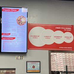 Classic Pizza Menu
