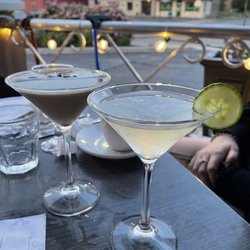 The Delaware Pub & Grill - Espresso Martini and Cucu Flowertini subbed Gin for Vodka