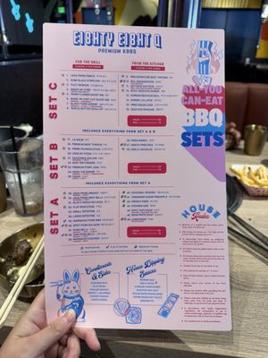 Menu photo 1 88Q Korean BBQ Rowland Heights, CA Menu photo 1 88Q Korean BBQ Rowland Heights, CA