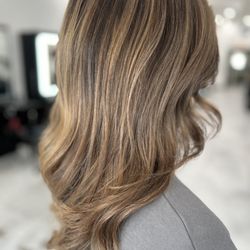 Avenue Salon Beauty & Spa - Beautiful balayage, but and style by Tammy!