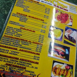 Don Chepe - Menu