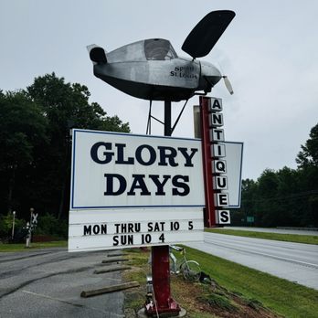 Glory Days - Sign seen from the road - Antiques Near Me - Newburg, Maryland Glory Days - Sign seen from the road - Antiques Near Me - Newburg, Maryland