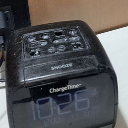 The most disgusting clock I have ever seen. Incorrect time. Disgusted touching it and left it alone. The most disgusting clock I have ever seen. Incorrect time. Disgusted touching it and left it alone.