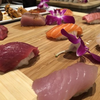 Tang's Sushi - The sashimi and nigiri platter was incredible - Sushi Bars Near Me - Roseville, California