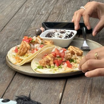 The Gathering Table - Shrimp tacos - New American Near Me - Solvang, California