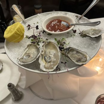 Empire Steak House - Midtown East - Fresh Oysters on the Half Shell - Steakhouses Near Me - New York, New York