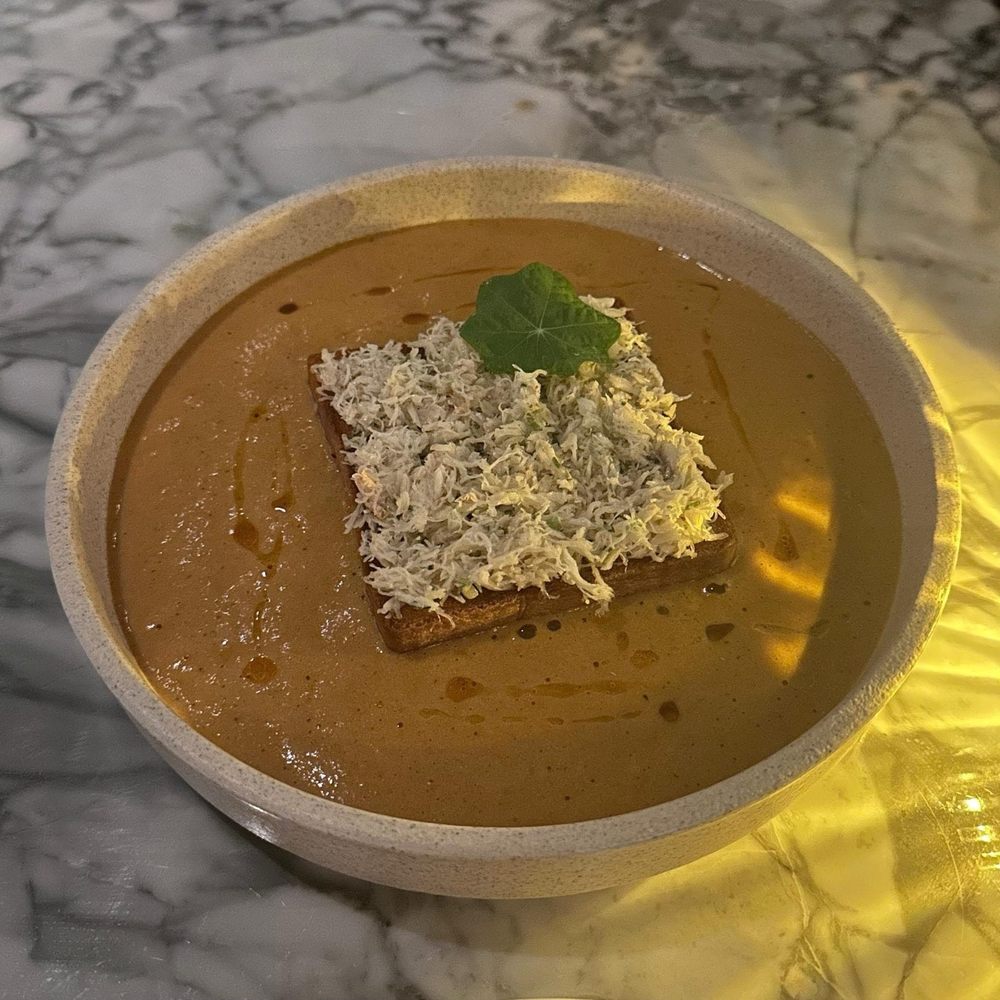 Dungeness crab toast