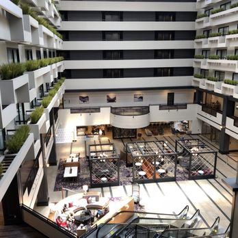 Hyatt Regency Savannah - Lobby from 4th floor - Hotels Near Me - Savannah, Georgia Hyatt Regency Savannah - Lobby from 4th floor - Hotels Near Me - Savannah, Georgia