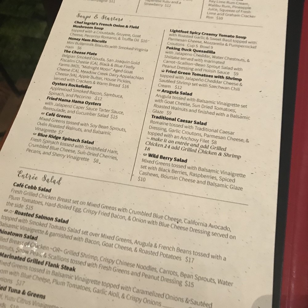 Lightfoot Restaurant - American Near Me - Leesburg, Virginia Lightfoot Restaurant - American Near Me - Leesburg, Virginia