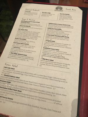 Menu photo 8 Lightfoot Restaurant Leesburg, VA