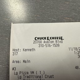 the receipt for the cheese
