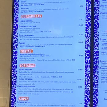 Las Fuentes - Menu - Mexican Near Me - Reseda, California