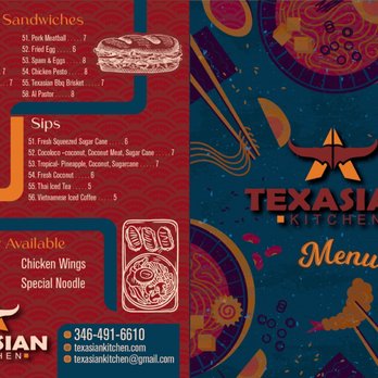 TexAsian Kitchen - the menu for the restaurant - Asian Fusion Near Me - Houston, Texas TexAsian Kitchen - the menu for the restaurant - Asian Fusion Near Me - Houston, Texas