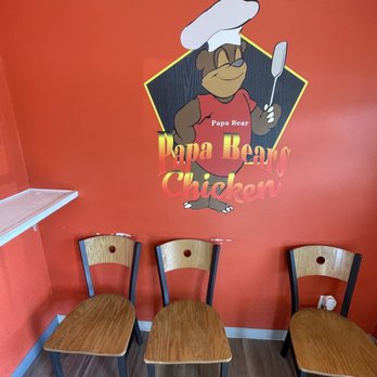 Papa Bears Chicken - three chairs in front of a sign - Chicken Wings Near Me - Indianapolis, Indiana Papa Bears Chicken - three chairs in front of a sign - Chicken Wings Near Me - Indianapolis, Indiana
