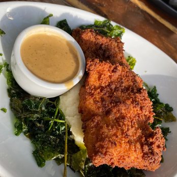 Caps On The Water - Vanilla Crusted Grouper - Seafood Near Me - St Augustine, Florida