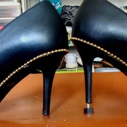 Heel replacement & clean polish.