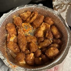 Nick’s Pizza - Buffalo cheese curds