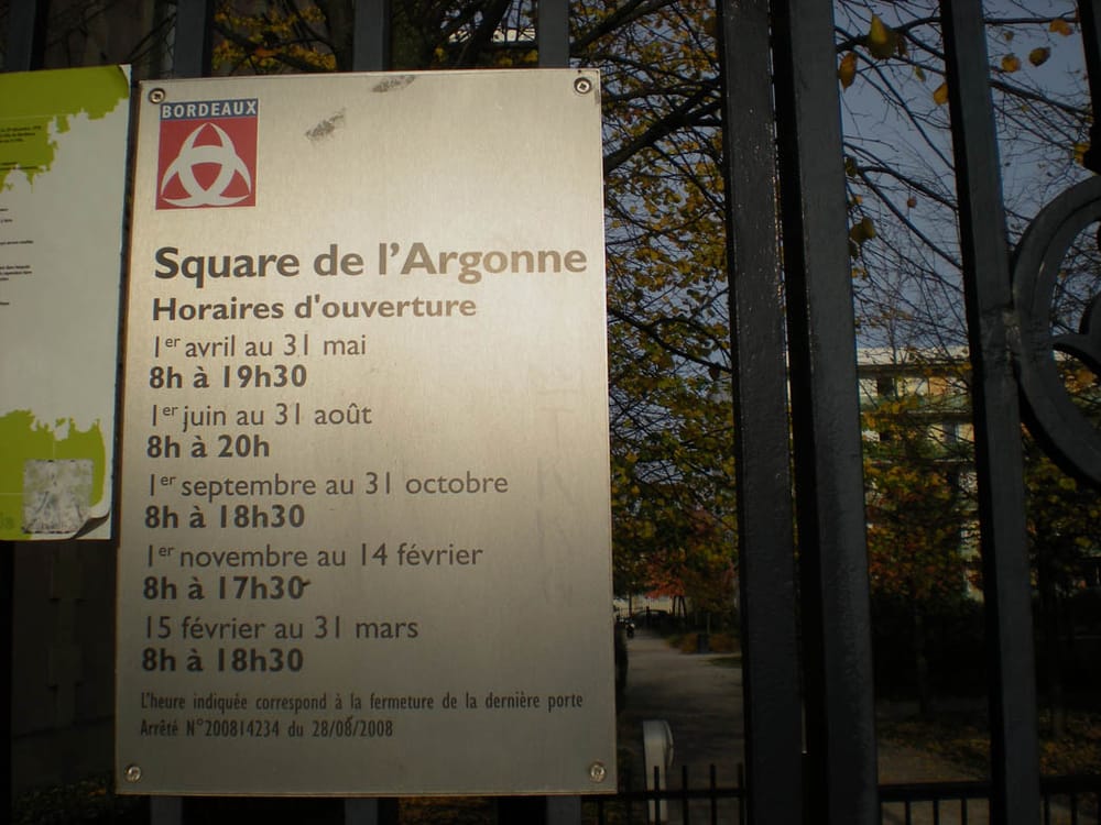 Square de l'Argonne