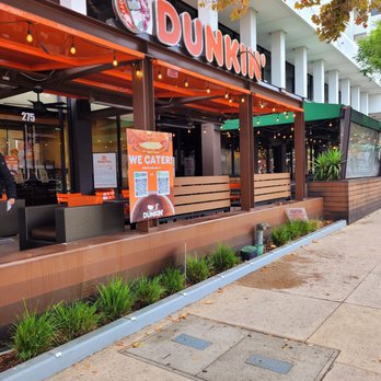 Dunkin' - the outside of a dunkin donuts restaurant - Donuts Near Me - Pasadena, California Dunkin' - the outside of a dunkin donuts restaurant - Donuts Near Me - Pasadena, California