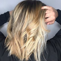 Aidan James Salon and Spa - Beautiful balayage and textured bob by the talented Stephanie Wild