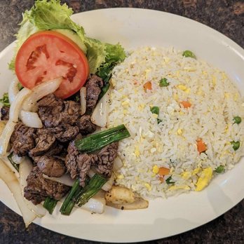 Pho Q Long - Fried rice w. Shaking beef - Vietnamese Near Me - Houston, Texas
