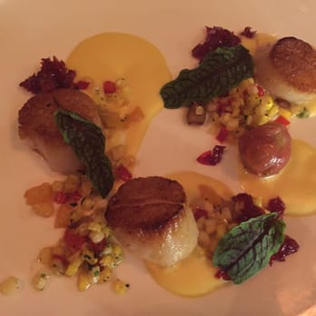 Mercantile - Diver scallops - New American Near Me - Denver, Colorado