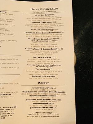 Menu photo 6 Natural Kitchen London, XGL