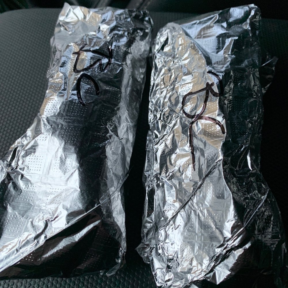 Abuelito's Street Tacos - My favorite - bacon and cheese breakfast tacos - Mexican Near Me - Forney, Texas
