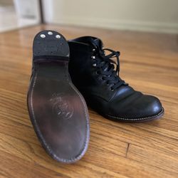 Deluxe Shoe Repair  - What my Wolverine 1000 Mile boots looked like after Sam's restoration!