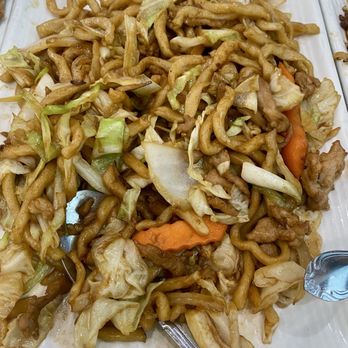 Mama Lu Dumpling House - 66 Shang Hai Chao Cu Mian  SHANGHAI STYLE CHOW MEIN - Chinese Near Me - Monterey Park, California