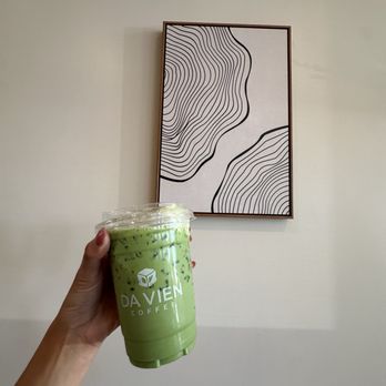 Da Vien Coffee - Banana Matcha Latte - Coffee & Tea Near Me - Gardena, California