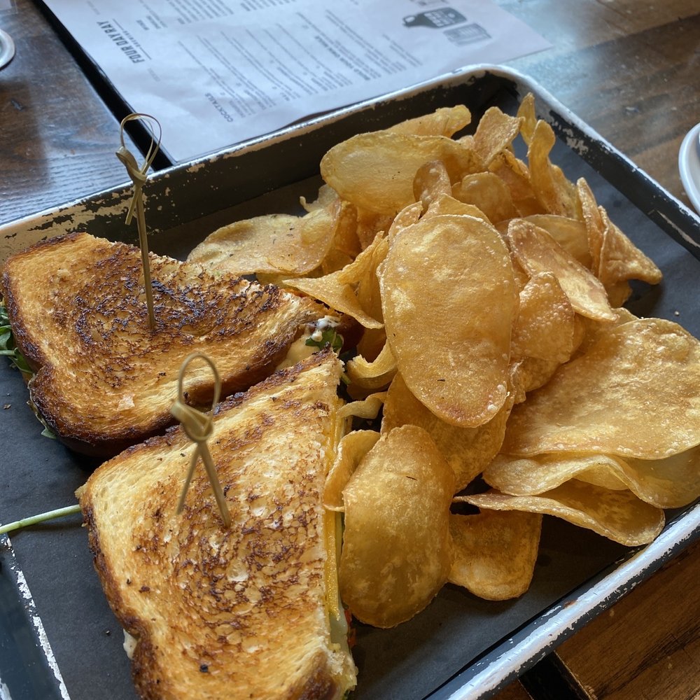 Four Day Ray Brewing - Truffle grilled cheese - Breweries Near Me - Fishers, Indiana Four Day Ray Brewing - Truffle grilled cheese - Breweries Near Me - Fishers, Indiana